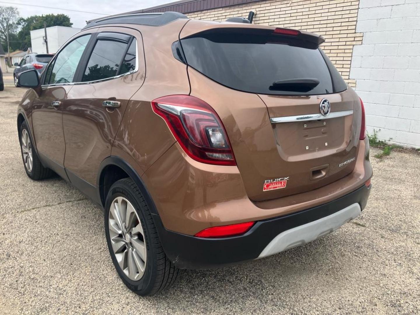2017 BROWN BUICK ENCORE PREFERRED (KL4CJASB1HB) with an 1.4L engine, Automatic transmission, located at 1708 Broadway, Rockford, IL, 61104, (815) 397-5010, 42.252522, -89.069359 - Photo#3
