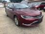 2016 RED CHRYSLER 200 LIMITED (1C3CCCAB9GN) with an 2.4L engine, Automatic transmission, located at 1708 Broadway, Rockford, IL, 61104, (815) 397-5010, 42.252522, -89.069359- Photo#1