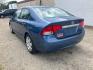 2009 BLUE HONDA CIVIC LX (2HGFA165X9H) with an 1.8L engine, Automatic transmission, located at 1708 Broadway, Rockford, IL, 61104, (815) 397-5010, 42.252522, -89.069359- Photo#3