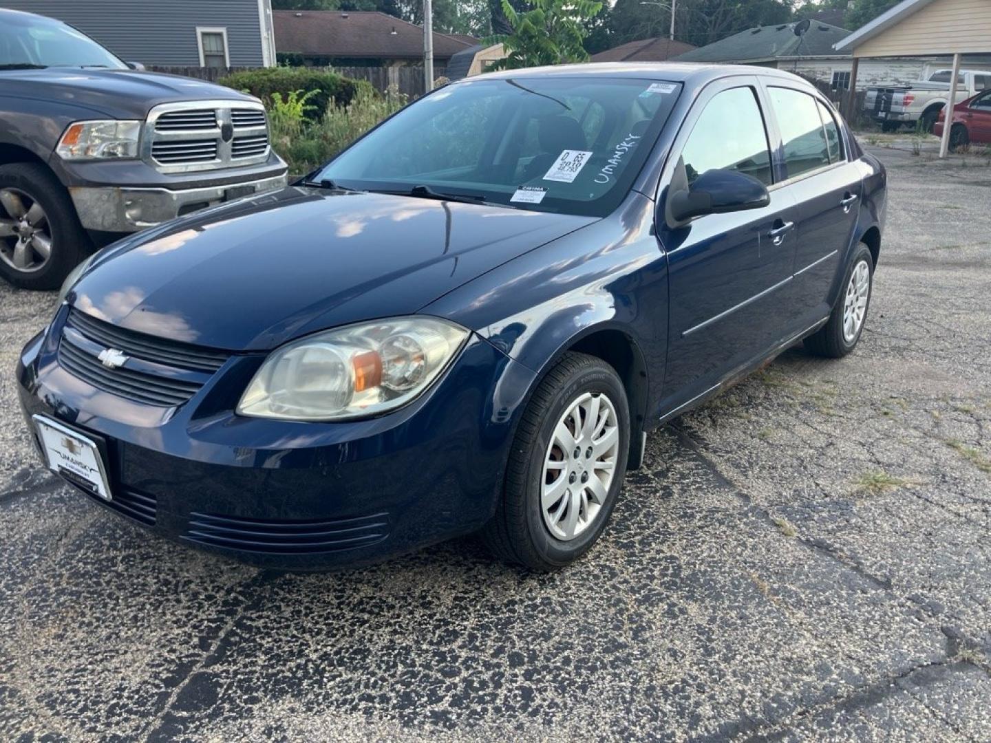 2010 BLUE CHEVROLET COBALT 1LT (1G1AD5F59A7) with an 2.2L engine, Automatic transmission, located at 1708 Broadway, Rockford, IL, 61104, (815) 397-5010, 42.252522, -89.069359- Photo#0