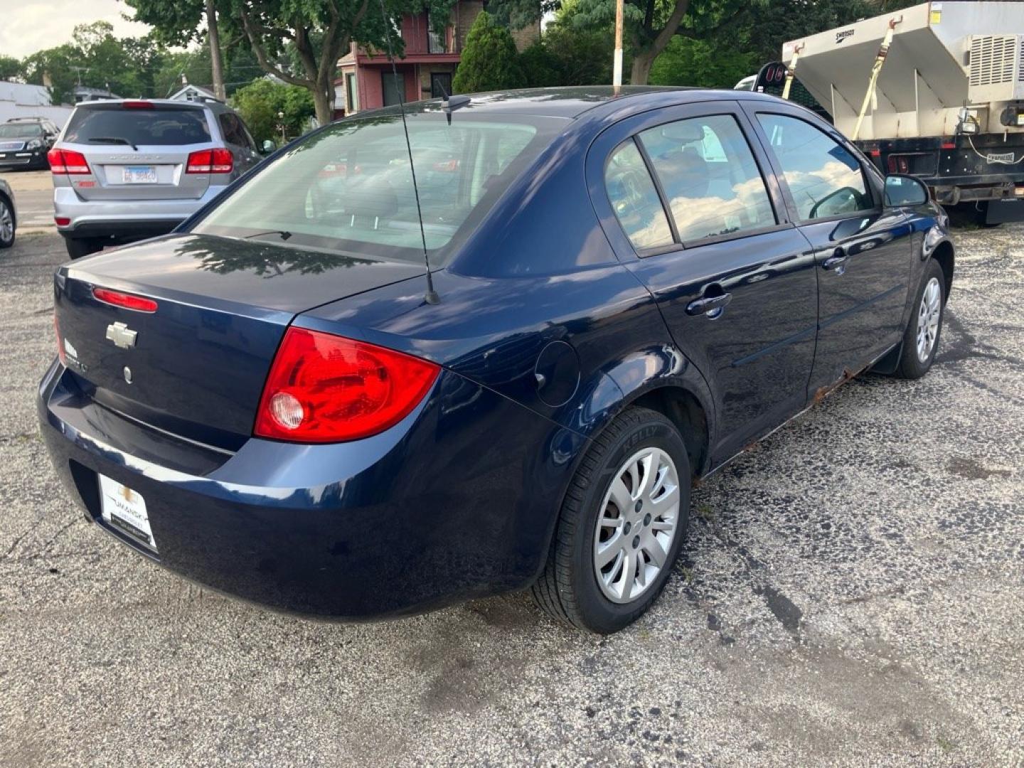 2010 BLUE CHEVROLET COBALT 1LT (1G1AD5F59A7) with an 2.2L engine, Automatic transmission, located at 1708 Broadway, Rockford, IL, 61104, (815) 397-5010, 42.252522, -89.069359- Photo#2