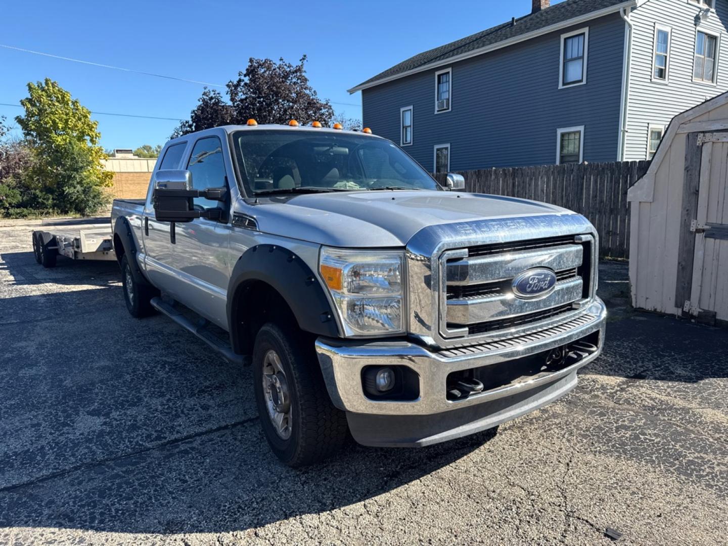 2012 SILVER FORD F250 SUPER DUTY (1FT7W2B61CE) with an 6.2L engine, Automatic transmission, located at 1708 Broadway, Rockford, IL, 61104, (815) 397-5010, 42.252522, -89.069359- Photo#1