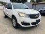 2013 WHITE CHEVROLET TRAVERSE LS (1GNKRFKD0DJ) with an 3.6L engine, Automatic transmission, located at 1708 Broadway, Rockford, IL, 61104, (815) 397-5010, 42.252522, -89.069359- Photo#1