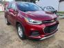 2018 RED CHEVROLET TRAX 1LT (3GNCJLSBXJL) with an 1.4L engine, Automatic transmission, located at 1708 Broadway, Rockford, IL, 61104, (815) 397-5010, 42.252522, -89.069359- Photo#1