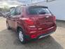 2018 RED CHEVROLET TRAX 1LT (3GNCJLSBXJL) with an 1.4L engine, Automatic transmission, located at 1708 Broadway, Rockford, IL, 61104, (815) 397-5010, 42.252522, -89.069359- Photo#3